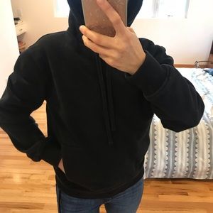 Super thick and cozy Black Hoodie